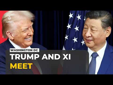 Trump and Xi call for cooperation as US-China leaders meet at White House