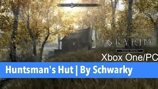 Skyrim SE Xbox One/PC Mods|Huntsman's Hut | By Schwarky
