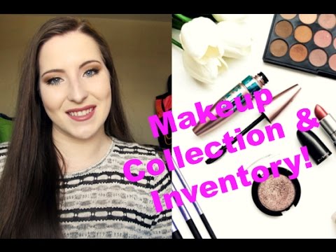 Makeup Collection & Inventory Update! (March 2017) Video