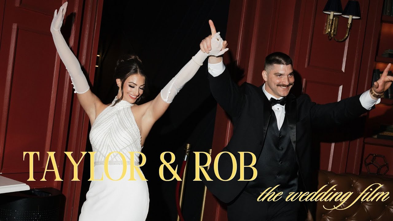 Taylor & Rob’s Modern Elegant Wedding | Super 8mm & Digital Wedding Film | The Goodwin Hotel