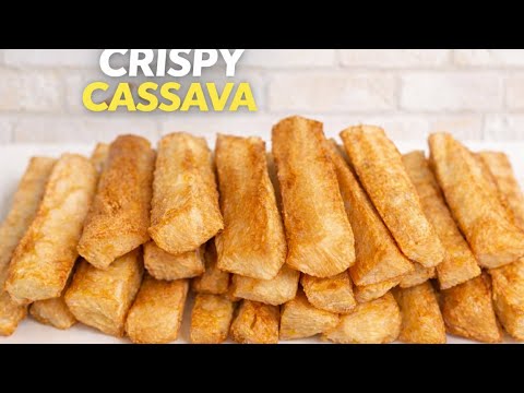 How to Make Crispy Fried Cassava/Yuca | Easy African Snack