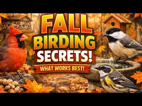 The Autumn Backyard Guide to Attracting Fall Birds