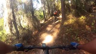 preview picture of video 'Balm-Boyette MTB Trails: Golf Cart'