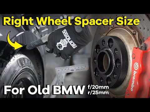 Wheel Spacers Size For BMW E60 | Front 20mm&Rear 25mm | BONOSS Performance Upgrade Parts(BLOXsport)