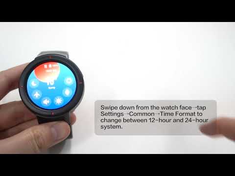 How to Change the Time Format from 24h to 12h?