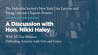 Click to play: A Discussion with Hon. Nikki Haley