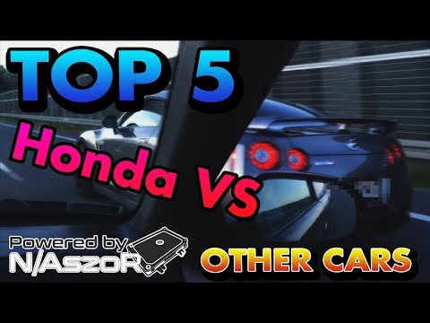 Top 5 Honda battle with another Cars | 5 Pojedynków Hondy z innymi autami