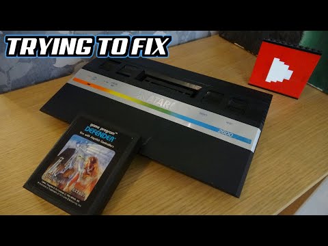 Broken 1986 ATARI 2600 JUNIOR from eBay - Can I Repair it?