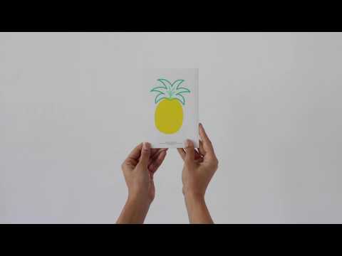 Festive Fruits Pop-Up Note Cards - Set of 6