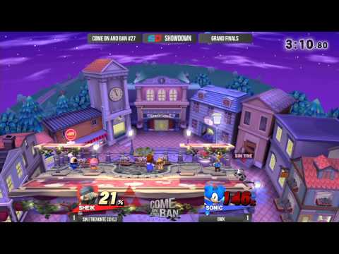 Come on and Ban #27 - Grand Finals: 6WX (Sonic) vs SiN|Trevonte (Sheik)