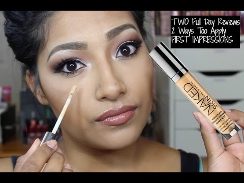 Urban Decay Naked Skin Weightless Complete Coverage Concealer In Medium FIRST IMPRESSIONS