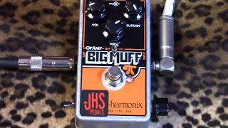 Video thumbnail for JHS Mod Shop PUMPKIN PATCH treatment to the Electro-Harmonix OPAmp Big Muff Fuzz Reissue by gearmanndude