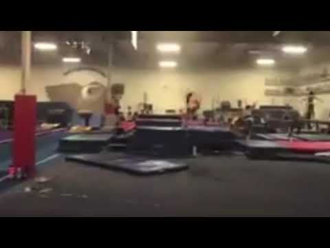 Mykayla Skinner Training Two New Tumbling Passes 2019