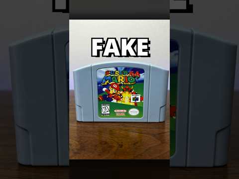 FAKE Super Mario 64 Cartridge! 😠
