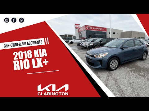 2018 Kia Rio LX Plus | Super Clean | Review at Clarington Kia