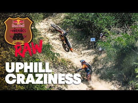 The Gnarliest Uphill Section From the 2021 Red Bull Romaniacs