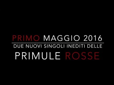 Primule Rosse 2016 - due nuovi singoli inediti