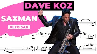 SAXMAN [alto sax] DAVE KOZ