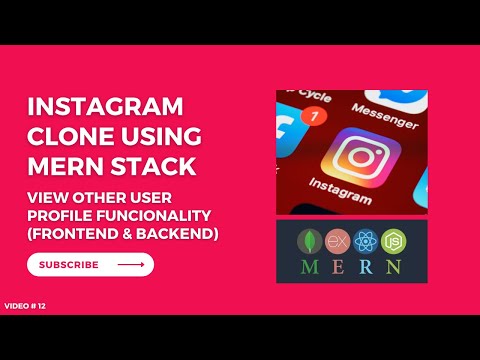 Instagram Clone Using MERN Stack in Hindi/Urdu | Social Media App | 2022 |  Part 12