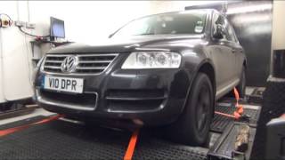 preview picture of video 'Touareg V10 TDI Short Runs After Successful Remapping'