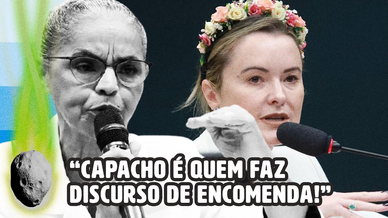 DEPUTADA BOLSONARISTA ATACA MARINA E TOMA ATROPELO | PLANTÃO