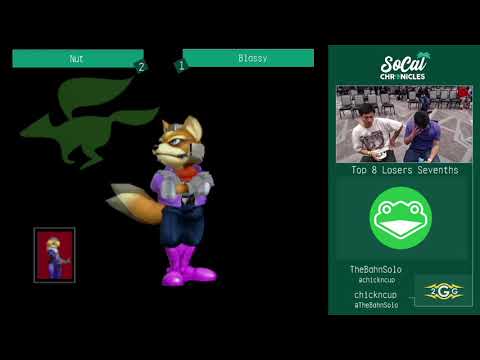 SoCal Chronicles - Nut (Sheik) VS Blassy (Fox) - SSBM Top 8 Losers Sevenths