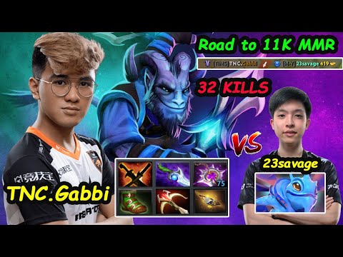 TNC Gabbi [Riki] Monster Carry Road To 11K MMR Sickplay vs VG.23savage Dota 2 Perspective  gameplay