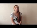 Девушка красиво спела шансон( акапелла) 