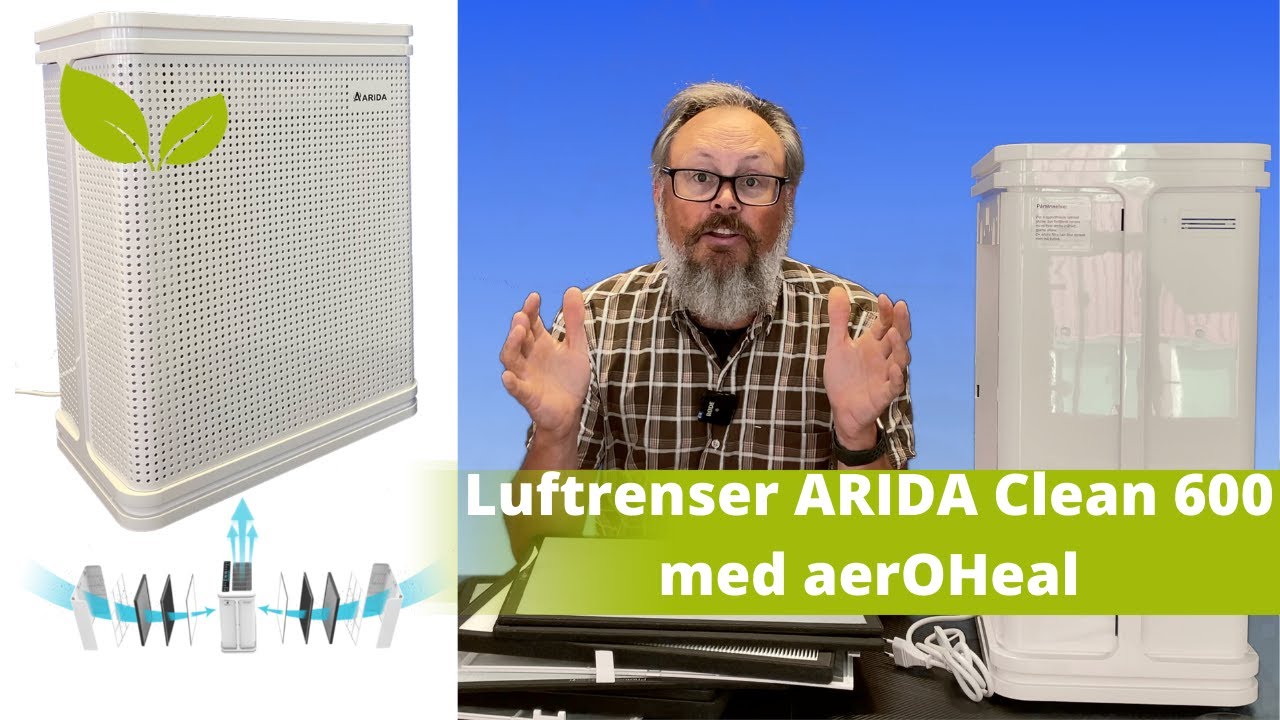 Luftrenser Arid Clean 600 med aerOHeal