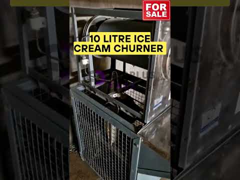Automatic ice cream churner - video