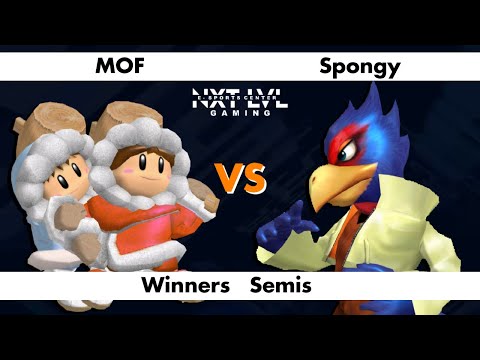 NXT LVL Gaming 15 - Winners Semis - MOF (ICs) vs Spongy (Falco) - SSBM Smash Melee