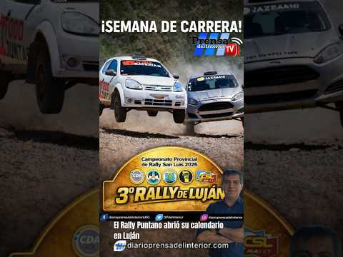 🏁 Rally Provincial de San Luis 2026: Luján abrió el campeonato