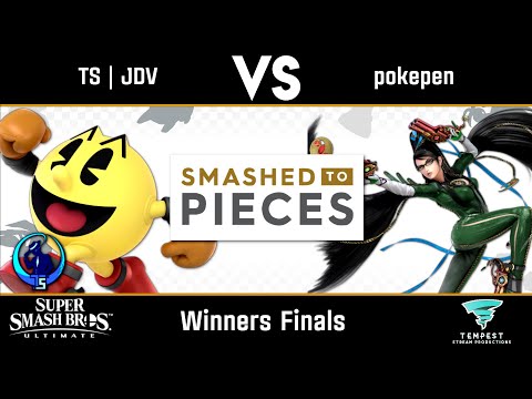 TS | JDV (Pac-Man) vs pokepen (Bayonetta) - Winners Finals - Smashed to Pieces #53
