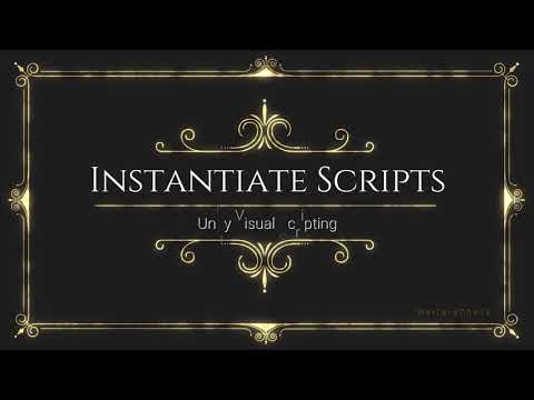 Instantiate Scrips/States to Game Objects - Unity Visual Scripting / Bolt