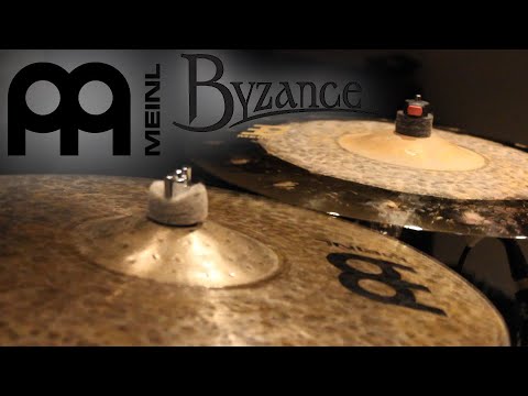 Meinl - Byzance Extra Dry 18" Dual Crash & 18" Dark Crash  (Cymbal Demo/Comparison)