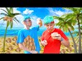 LET S EAT COCONUT FOR 24 HOURS ON YOUTUBER ISLAND