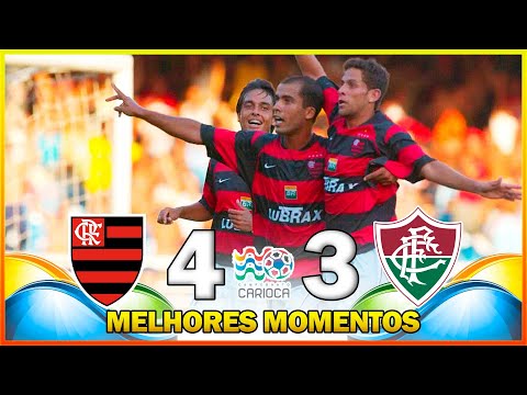 FLAMENGO 4 X 3 FLUMINENSE ● HIGHLIGHTS ● 2004 CARIOCA CHAMPIONSHIP ● 3RD ROUND