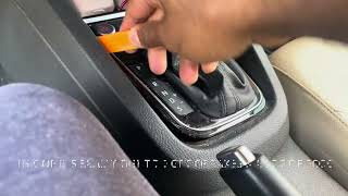 VW Jetta shifter middle boot section removal