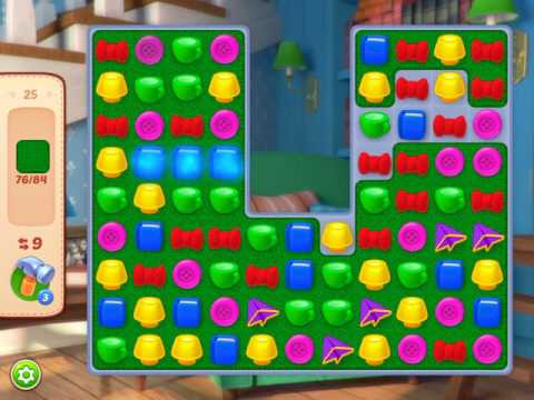 Homescapes Level 25 Walkthrough