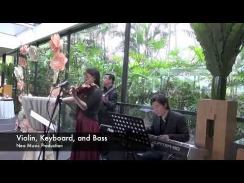 Violin, Keyboard, and Bass - Neo Music Production - Grand Hyatt
