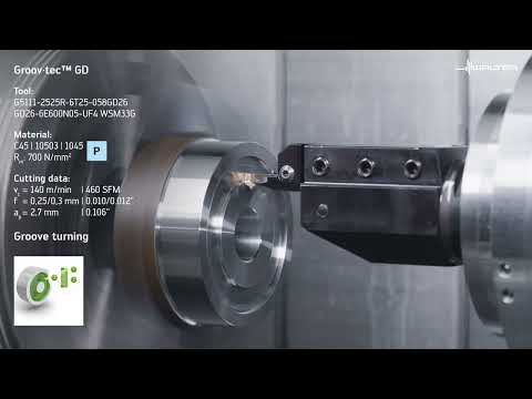 Walter Groov·tec™ GD Grooving System