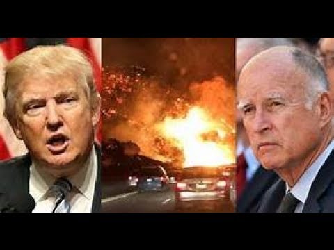 Trump Observes California wildfires destructive devastation November 2018 News Video