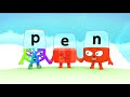Alphablocks Volume 1 Episode 9 Pen Short Vowel E