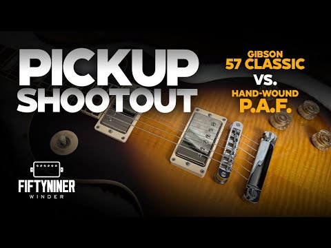 Comparing Gibson 57 Classics vs. Hand-Wound P.A.F. Spec Humbuckers