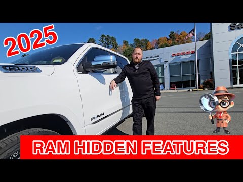 2025 Ram Hidden Features!