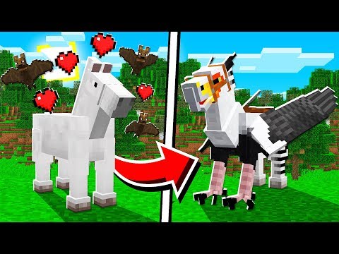 EYstreem - How to GET FLYING HORSES in Minecraft TUTORIAL!