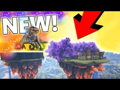 HAVE YOUR OWN FLOATING ISLAND!! THIS MOD IS AWESOME! Ark: [Cinematic Experience] NEW!!