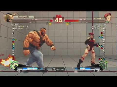 Zangief vs  Cammy   Super Street Fighter 4