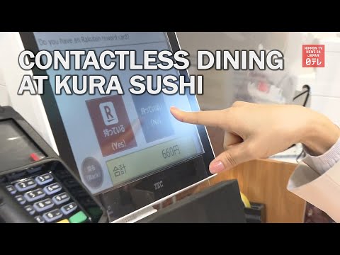Loja de sushi oferece experiência gastronômica sem contato