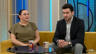 Առավոտ լուսո. Ղուկաս Մադոյան, Տաթևիկ Ղազարյան